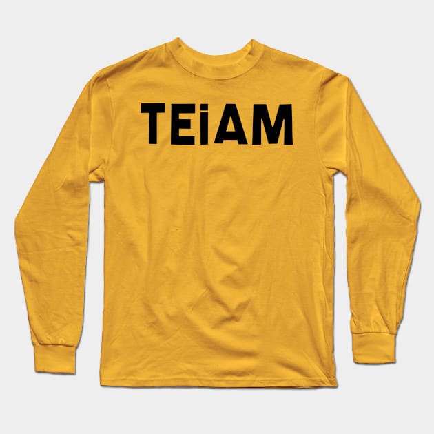 TEiAM Long Sleeve T-Shirt by SillyShirts